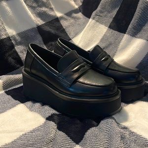 Platform loafers